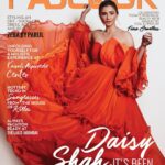 Daisy Shah Instagram - Put on the red and dance away the blues! #CoverGirl for @fablookmagazine, #june2019.. Wearing @zeba_byparul Jewels @designsbytiaraofficial Styled by @trishadjani @milliarora7777 Hair @makeupbytwinkledhariya MUA @vinod1405 Location @thelalitmumbai Photographer @trishasarang Managed by @akshat_gutgutia