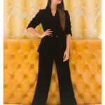 Daisy Shah Instagram - I will stop wearing black when they make a darker colour 😎💯 Styled by @trishadjani @zaraofficialindia @ninewest #events Colombo, Sri Lanka