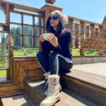 Daisy Shah Instagram - ☕️ . . . @thekhyberresort @travelwithjourneylabel . . #daisyshah #yourarespecial #khyberresort #khyberhimalayanresortandspa #rareluxury #journeylabel #travelwithjourneylabel #gulmarg #stayingulmarg #kashmir #kashmirbeauty The Khyber Himalayan Resort & Spa
