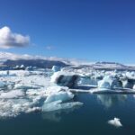 Deeksha Seth Instagram - Luminous blue icebergs #iceland #familyvacation Jökulsárlón - Glacier Lagoon