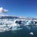 Deeksha Seth Instagram – Luminous blue icebergs #iceland #familyvacation Jökulsárlón – Glacier Lagoon