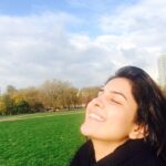 Deeksha Seth Instagram – The first bright sunny day in a fortnight #finally ❤️ #nofilter Hyde Park