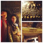 Deeksha Seth Instagram - #Catacombs...underground ossuaries in #Paris Catacombs of Paris