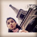 Deeksha Seth Instagram – Eiffel Tower..soooo exciting…#Paris Tour Eiffel