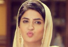 Deeksha Seth Instagram - Wishing you all a very #HappyDiwali! A still from Lekar Hum Deewana Dil. #Throwback 💋