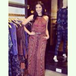 Deeksha Seth Instagram – In #RituKumar… For her new store launch!