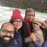 Deeksha Seth Instagram - #iceland #familyvacation Gullfoss