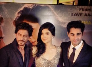 Deeksha Seth Instagram - The big day!LHDD premiere..met the superstar,king khan!soooo exciting!