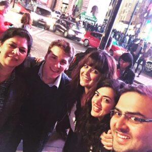 Deeksha Seth Instagram - #london #nights #friends