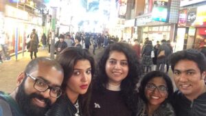 Deeksha Seth Instagram - Tokyo nights ❤️ #family #holiday