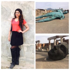 Deeksha Seth Instagram - Day 5 #italy #traveldiaries #shoot ...ruins of Pompeii