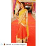 Deeksha Seth Instagram - #Repost @namah.by.priyankaduggal with @repostapp. ・・・ My super talented friend @sanamratansi doing what she does best...dressing up the very beautiful @deeksha721 in a beautiful #namahbypriyankaduggal creation for a wedding sequence for #jaggudada 💕👑 #namah #priyankaduggal #bollywood #celebritystyle #celebrityspotting #indianfashion #lovewhatido #bollywoodfashion