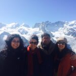Deeksha Seth Instagram - Family ❤️ Gornergrat, Zermatt, Switzerland