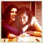 Deeksha Seth Instagram - Curly-haired partners in crime ...
