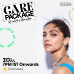 Deepika Padukone Instagram - I’m super excited to launch ‘Care Package’ - An Audio-First Festival that Cares! This package, curated by me, is a box full of conversations and performances from thought leaders around the world that prioritise ’Care’. Join me Today, 20th July, from 7PM-8.30PM IST on Clubhouse! Link in Bio!