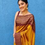 Dhanya Balakrishna Instagram - #sundayvibes #sareelove #southindianactress #actor