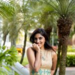 Dhanya Balakrishna Instagram - 💚🧡💚🧡 #southindianactress