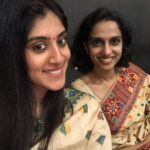 Dhanya Balakrishna Instagram - It’s a very saree sight ! @maheesrini miss u ❤️ #sistersofinstagram #sisters #love