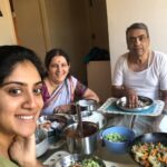 Dhanya Balakrishna Instagram – Having lunch together after ages! Pure joy! #sankranti2020 #familytime