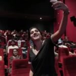 Dhanya Balakrishna Instagram - Thank u audience for ur love and support. Will always strive to give u good cinema and great entertainment 🙏🏻❤️ SARVAJANIKARIGE SUVARNAVAKAASHA in theatres now.. #southindianactress #kannadafilm #actor Pvr Cinemas, Vaishnavi Sapphire