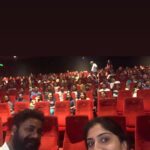 Dhanya Balakrishna Instagram - Our team is giving surprise theatre visits at interval today!! Had a blast meeting these lovely people at Pvr Vaishnavi Sapphire mall. Hoping to meet some of u in Gopalan mall for night show😬😬 Watch ‘sarvajanikarige Suvarnavakaasha ‘ with meeee