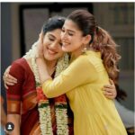 Dhanya Balakrishna Instagram – A still from ‘LOVE ACTION DRAMA’ . Thank u all for tagging us in this pic and showing your love for Nayan ma’am and my on-screen friendship. I love her as much as u all do and much much more. 😊😊