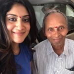 Dhanya Balakrishna Instagram - My heartfelt thanks to this uncle for showing me there is so much kindness and love in this world to give. It’s 41degrees in hyd and we couldn’t get a caravan today in between shooting to change clothes, eat or use the washroom. He welcomed me ever so graciously into his home , gave me his ac room and insisted that I eat lunch in their house and then leave. As a matter of fact, he didn’t even recognise me from my films. To be nice , u don’t have to know them, nor be rich.. there is a small switch in our head n that’s called choice! u just have to choose to be good without expecting anything in return. :) #superhuman #kindnessmatters