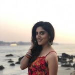 Dhanya Balakrishna Instagram - #southindianactress #instadaily #telugufilmnagar #instagood #sunset #goa thank you visual artist @tridhac for this click 📸