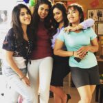 Dhanya Balakrishna Instagram – Let us tell u a story about 4 best friends :)… #shootbegins @tridhac @komaliprasadofficial @siddhi_idnani #telugufilms #teluguactress #teluguactor #indianmovies @telugufilmnagar