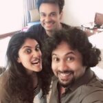 Dhanya Balakrishna Instagram – Super blessed , happy and proud to be associated with such a talented , fun and good hearted team. Thank you @ajuvarghese @visakhsubramaniam @dhyansreenivasan for a super memorable first schedule. Looking forward to the next one real soon.. 😬😬 #loveactiondrama #malayalam #malayalamcinema