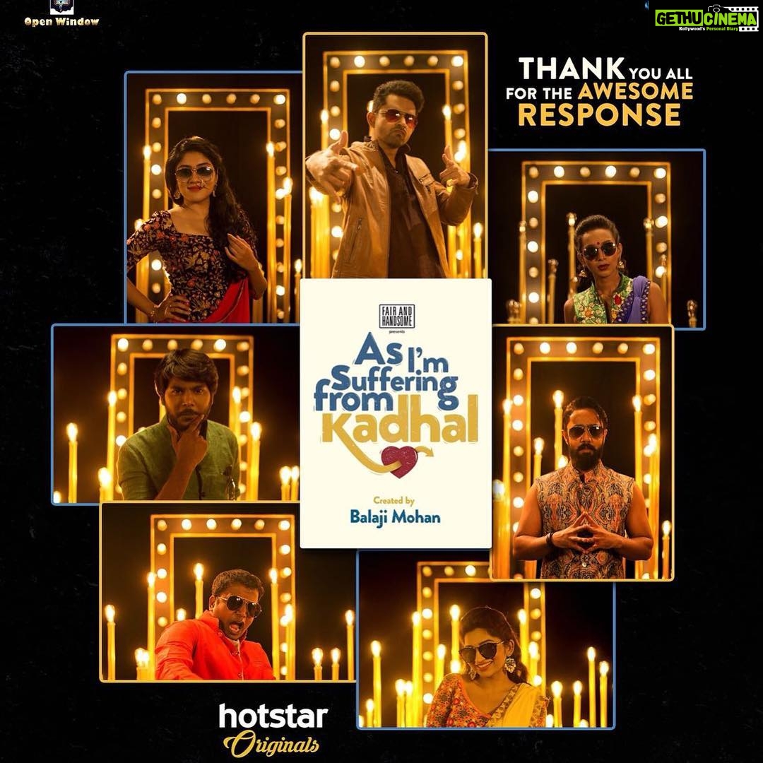 Dhanya Balakrishna Instagram - Thank you so much for all the love and support you have shown in the last one year! To all those who asked for season 2, the answer is ABSO -FRIKKING- LUTELY YES!! 😁😁writing in progress and shooting to commence soon after. Can’t wait to bring it to u. U guys are the bestest for giving us so much love. ❤️❤️❤️❤️❤️❤️❤️❤️❤️ @sananth_official @directormbalaji @sanchana.natarajan @nakshathra.nagesh @abishek_joseph @soondah_wamu @as_im_suffering_from_kadhal_