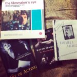 Dhanya Balakrishna Instagram - Fresh from New Jersey 😬😬😬thank u @maheesrini for this.. will give u special mention when I direct my first film for helping me gain wisdom 😘😘😘😘 #bookstagram #bookshelf #filmmaking #filmforever