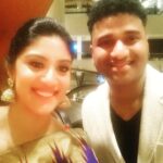 Dhanya Balakrishna Instagram – Sweetest, most grounded person ever!! DSP all the way! #dsp #devisriprasad #fan #siima2016 #instadaily #Telugu #actor