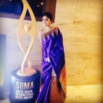 Dhanya Balakrishna Instagram - #siima2016 #siima #glamour #gala #cinemalovers #instagramers #instadaily #awards #movies