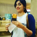 Dhanya Balakrishna Instagram - #doughnuts #sathyamcinemas #bestfoodever #happiness #instagramers #instagood #watchingamovie