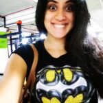 Dhanya Balakrishna Instagram - #movie #happiness #batmanvsuperman #batman #superman #love #marvel #dccomics #superhero #ootd #b #instadaily #tweegram #tshirt #grinning #imax