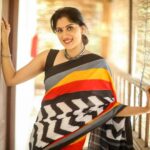 Dhanya Balakrishna Instagram – #saree #firstlove #forever #actor #southindianactress