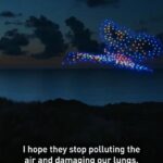 Dia Mirza Instagram - Watch this breath-taking video message by @greenpeaceuk to world leaders #G7 #G7UK where 300 illuminated drones creating iconic animals descended on Cornwall to deliver ONE united message: #StopExtinction #ActNow “There is no Hope without Action.” #ClimateAction