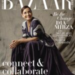 Dia Mirza Instagram - As #Bazaarturns12 , i was honoured to be in conversation with an advocate for the cause of environment protection, a person i deeply admire and respect on the urgent actions needed to safeguard our future. Dr Krithi Karanth (@krithi.karanth ), Director of Centre for Wildlife Studies. #connectandcollaborate Excerpts from the feature: Dr Krithi Karanth: When did you go from a passive appreciation for nature to becoming a strong advocate for it? Dia Mirza: When I realised that not enough people were helping, like how you help. I was doing a show called ‘Ganga: The Soul of India’ a few years ago…On my journey, I saw ravines of plastic in the most pristine natural areas. It opened up my mind to the gravity of the problem. Up until then, I hadn’t really seen it for what it was, how devastating and destructive it was, how it had permeated every free space in the world. Why do we not have any solution for managing our waste better? All this plastic is reaching the interior-most parts of our country, it is choking our lakes, rivers, and oceans. It has entered the food chain, polluting our air, even our soil...what is wrong with us? Read the complete feature in the 12th Anniversary Issue of Bazaar India. Digital Editor: Nandini Bhalla (@nandinibhalla ) Photographs by: Errikos Andreou (@errikosandreouphoto ) at @deucreativemanagement Styled by: Edward Lalrempuia (@edwardlalrempuia ) Hair and Make-up: Shraddha Mishra (@shraddhamishra8 ) Photo Assistants: @ankitsharmaphotography and @snehasish.photo Fashion Assistants: @asulkr and @junni.khyriem Location: @hyattregencymumbai Production: @p.productions_ Wearing the Nargis Cape and palazzo pants, both AMPM (@ampmfashions ). Earrings and necklace, Amrapali (@amrapalijewels ). Strappy sandals, Christian Louboutin (@louboutinworld ). . . . . . . . . . . . . . . . . . . . . . . . . . . . #bazaarindia #diamirza #forpeopleforplanet #fornature #beatpollution