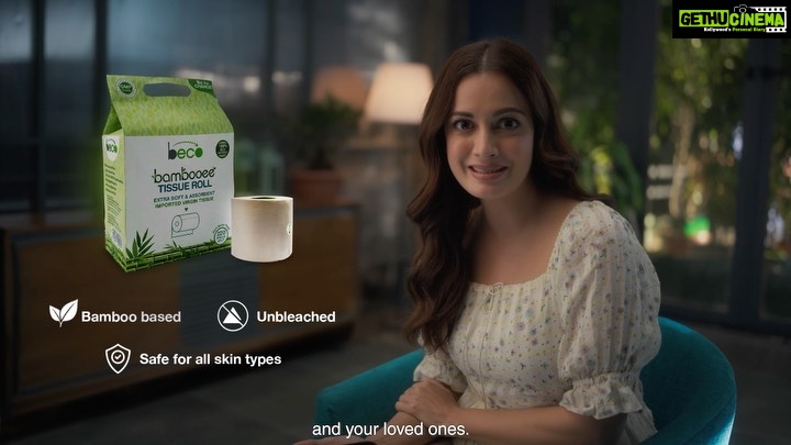 Dia Mirza Instagram - Every white tissue you're using every day is affecting your skin and the planet. Get Beco - Made from bamboo. Unbleached. Chlorine-free. Beco - Yours, naturally. Shop now. Link in bio. Ft. @diamirzaofficial π #DiaMirza #Beco #BecoIndia #YoursNaturally #SwitchToBeco #Cleaners #Naturalcleaners #ChemicalFree #EcoFriendly #EcoFriendlyLiving #EcoLiving #GoGreen #Sustainable #SustainableLiving #zeroWaste #ToxicFree #CrueltyFree #Nature #SaveThePlanet