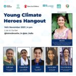 Dia Mirza Instagram – I have a very special plan for #ChildrensDay 🌏 Join me with some amazing young  climate leaders for #ClimateAction. 

Get ready for an inspiring Sunday on @twitter with @savethechildren_india @LetMeBreathe_in @UNV_India  @Mash_Project @9isM9 

#RedAlertOnClimate #HawaKeRakshak