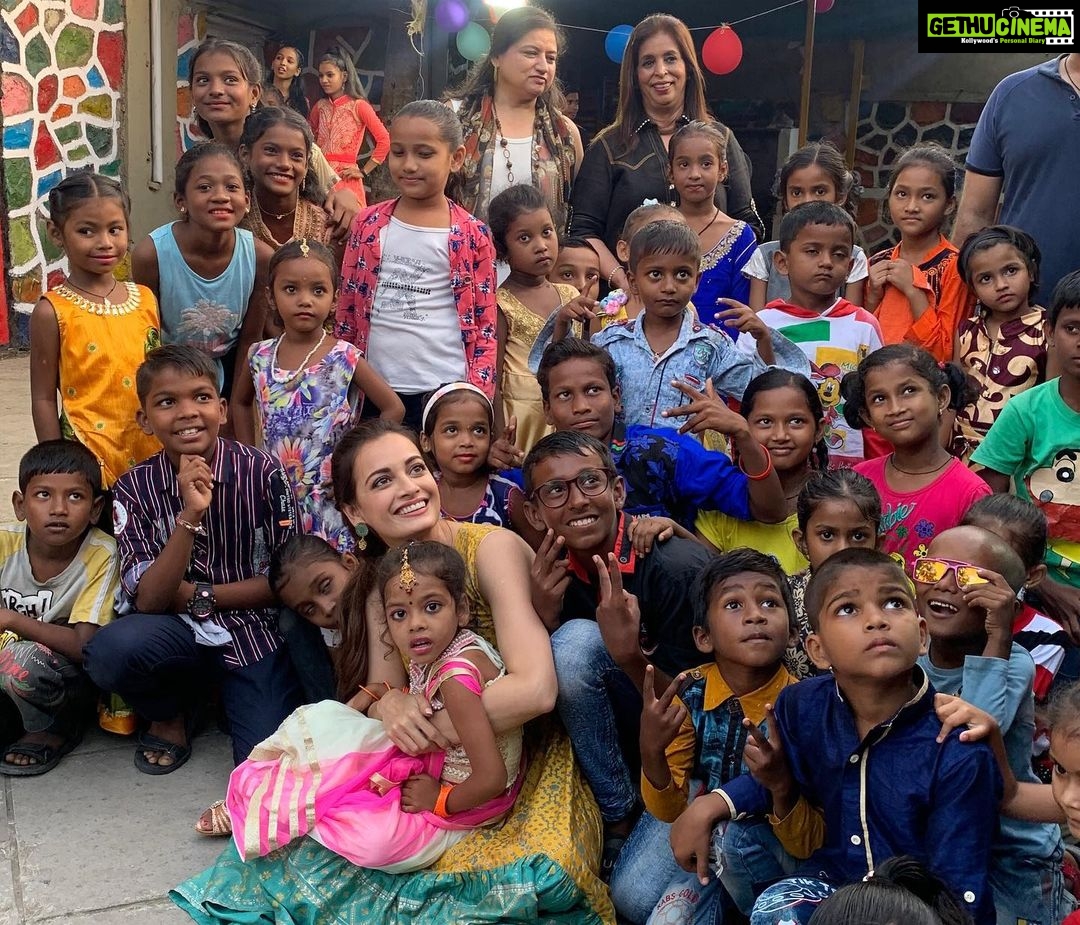 Dia Mirza Instagram - Children are magic. Children are pure. Children are the world's way of grounding us while reminding us that we don't need wings to fly - just our imagination.🌟 This Children's Day, let's take a moment to uncover that childlike wonder that is tucked away inside each of us and rediscover what it means to be a child. Happy Children's Day!💖 #ChildrensDay