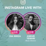Dia Mirza Instagram - One of my favourite people from the music community - Ankur Tewari @ankurtewari joined me to have a chat on my #DownToEarthWithDee series! Ankur much like me, believes that there is no better teacher than nature. Not many people know this but he has composed, written and sung songs to raise environmental awareness. One such song was Dhuan Dhuan and its strong public message on reducing air pollution. His humanity and empathy shines in all his work! It was a wonderful conversation where we spoke at length about how it is time to speak up and question polluters. Watch it now if you missed it! #OnePeopleOneWorld #ForNature #ForPeopleForPlanet @uninindia @unep @unsdgadvocates @unitednations
