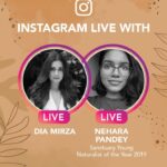 Dia Mirza Instagram – This conversation on #DownToEarthWithDee is with the exceptional and young Earthling Nehara Pandey (@nehara_), who is driven by her love #ForNature and this incredible planet we call home.

Nehara is the Sanctuary Young Naturalist of 2019. She’s just 17 and has already written articles, launched online campaigns and taken part in beach clean-ups!

Have a listen to what she had to say as we spoke about her relationship with nature as well as her journey to becoming a marine biologist and underwater filmmaker. 
#OnePeopleOneWorld #ForPeopleForPlanet @uninindia @unep @unsdgadvocates @unitednations