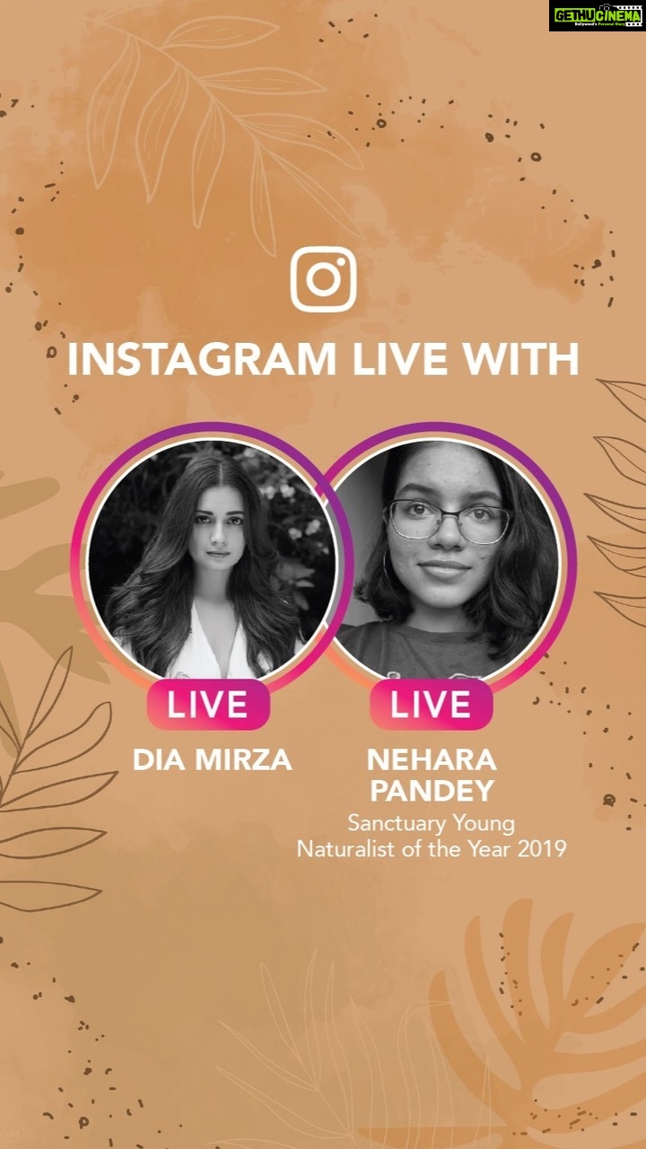 Dia Mirza Instagram - This conversation on #DownToEarthWithDee is with the exceptional and young Earthling Nehara Pandey (@nehara_), who is driven by her love #ForNature and this incredible planet we call home. Nehara is the Sanctuary Young Naturalist of 2019. She’s just 17 and has already written articles, launched online campaigns and taken part in beach clean-ups! Have a listen to what she had to say as we spoke about her relationship with nature as well as her journey to becoming a marine biologist and underwater filmmaker. #OnePeopleOneWorld #ForPeopleForPlanet @uninindia @unep @unsdgadvocates @unitednations