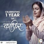 Dia Mirza Instagram – 🙏🏻🙏🏻 #Repost @zee5premium with @get_repost
・・・
Yeh Kaafir ki duniya hai, jisne sirf ishq aur insaaniyat se sabko Mohit kar Dia 💖
#1YearOfKaafir 
@diamirzaofficial @merainna @sapnamalhotra01 @ravisinghal25 @siddharthpmalhotra @bhavani.iyer chinxter @pratik8shah #HumanityIsMyReligion #KaafirOnZEE5