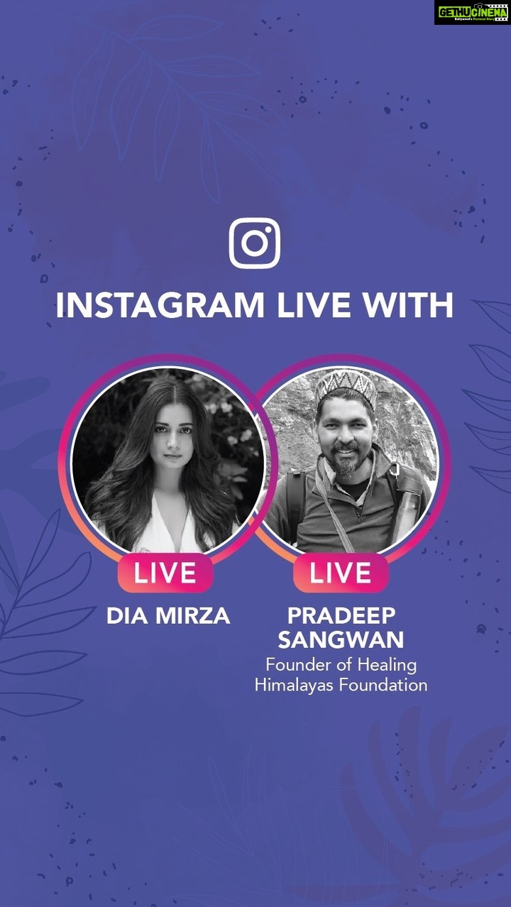 Dia Mirza Instagram - This amazing guest on #DownToEarthWithDee š is the founder and promoter of Healing Himalayas Foundation, PradeepĀ Sangwan. @pradeep_sangwan_ The Healing Himalayas Foundation (@healinghimalayas) has taken over the onerous task of cleaning out the trash from the Himalayas. Pradeep and his team embark on arduous journeys and treks and bring back the garbage.Ā Helping spread awareness on plastic pollution, making citizens responsible consumers and find solutions to manage waste better. I had the privilege of joining Pradeep and his team while I was shooting for Kaafir last year for a mountain clean up. When Pradeep made a trip to Mumbai in January this year, he helped in a clean up we did on Republic Day at Mahim Beach! Join us as we talk about the power of citizen participation to help combat our waste to #BeatPlasticPollution. #OnePeopleOneWorld #ForPeopleForPlanet @uninindia @unitednations @unep @unsdgadvocates