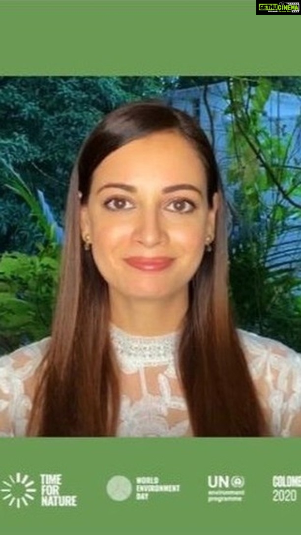 Dia Mirza Instagram - The services that nature provides in sustaining our lives and livelihoods must define the way we respond to nature. We are not apart from nature, human lives are interlinked with nature. Our way of life must reflect this understanding, our choices must reflect this understanding for the sake of human survival and progress. We must ensure we build back a world that coexists with all other species, protect natural habitats and seek solutions that are nature based. Every personal action counts! π±π’π¦ππ³π¦ππ¦π¦π―π³π§ https://www.grow-trees.com #ForNature #ForPeopleForPlanet #GrowTrees #WorldEnvironmentDay2020 #Biodiversity @unep @growtrees_global @unitednations @unitednations @unsdgadvocates