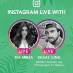 Dia Mirza Instagram – Leading up to #EarthDay2020 and #WorldEnvironmentDay, I have been talking to fellow artists and Earthlings 🌎 every Wednesday LIVE on my Instagram page as part of a series I call #DownToEarthWithDee ! 
This LIVE is with Shaaz Jung. @shaazjung is one the best a #WildLife photographers and filmmakers and has made a big difference in wildlife conservation. I absolutely love and admire his work.
He has even contributed remarkable footage for India’s WILD ANTHEM – MERE DESH KI ZAMEEN which we produced for the Wildlife Trust Of India @wildlifetrustofindia.
 #StayHome and enjoy our conversation as we discuss the new ‘normal’ after the lockdown as well as his love for wild cats and the planet! 
#WorldEnvironmentDay #ForNature #OnePeopleOneWorld #ForPeopleForPlanet
#MereDeshKiZameen @uninindia @unitednations @unep @unsdgadvocates