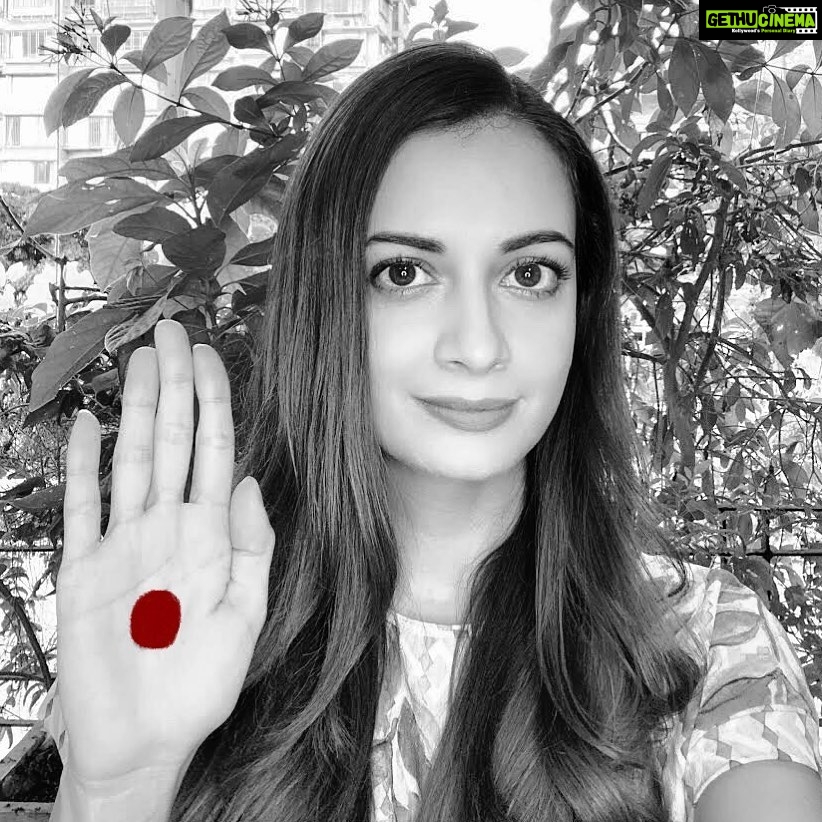 Dia Mirza Instagram - Not only do we need to put a period on shaming the period, we must ensure we switch to using sustainable products that protect our health and the health of the environment. I use biodegradable sanitary napkins. Many have started using menstrual cups and re-usable/washable cloth napkins. These products need to be made easily accessible and cost effective so many more women can benefit from personal hygiene that secures their health and protects our planet. #DYK regular sanitary napkins are made mostly of plastic? This plastic lasts in the environment for hundreds of years. Most often sanitary napkins are incinerated and are a source of toxic waste. Spread the word and be the change 🔴 #RedDotChallenge #PostForChange @Post.For.Change @UnicefIndia @savethechildren_india Home